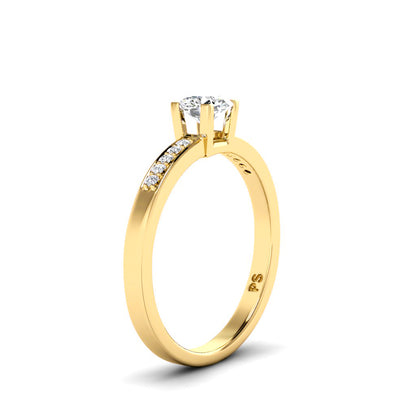 0.45-1.60 CT Round Cut Diamonds - Engagement Rings
