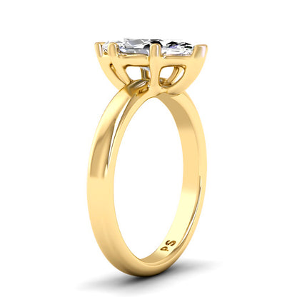 0.35-1.50 CT Marquise Cut Diamonds - Solitaire Ring