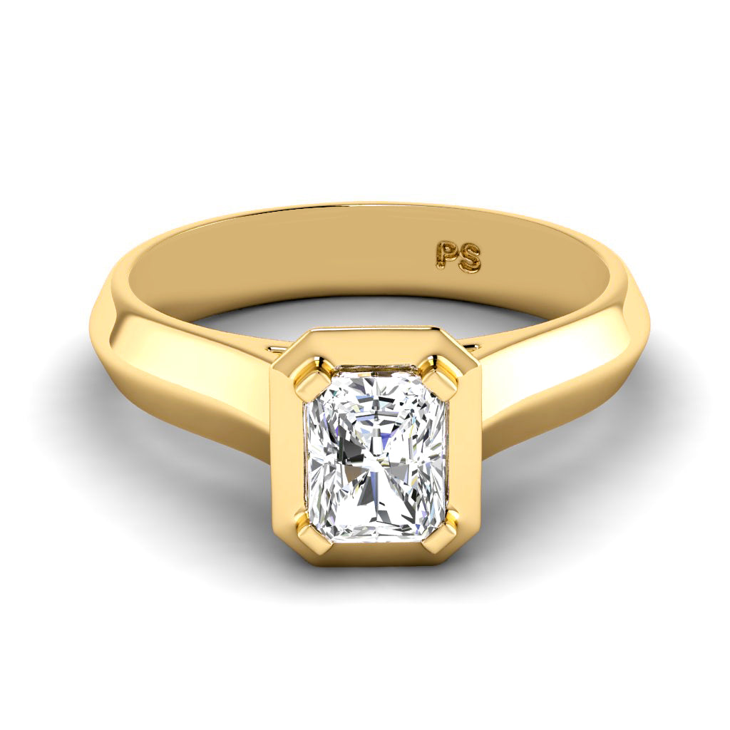 0.52-3.02 CT Round &amp; Radiant Cut Lab Grown Diamonds - Engagement Ring