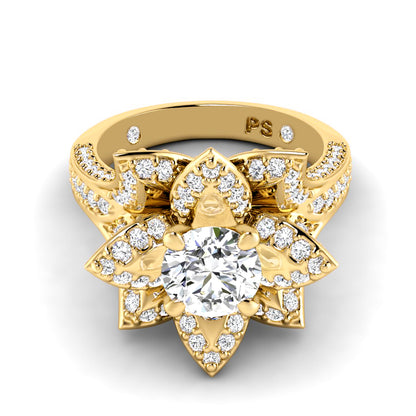 1.57-2.72 CT Round Cut Diamonds - Engagement Ring