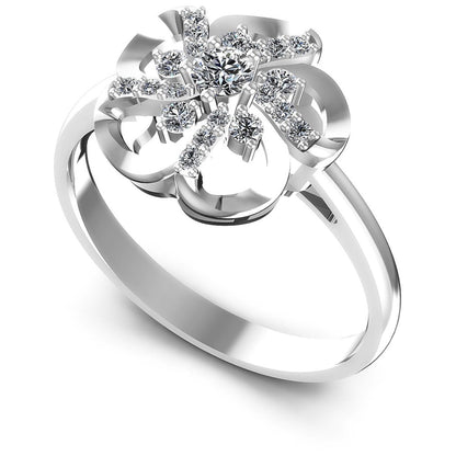 0.30 CT Round Cut Diamonds - Fashion Ring - Primestyle.com