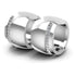 0.30 CT Round Cut Diamonds - Hoop & Drop Earrings - Primestyle.com