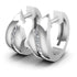 0.30 CT Round Cut Diamonds - Hoop & Drop Earrings - Primestyle.com