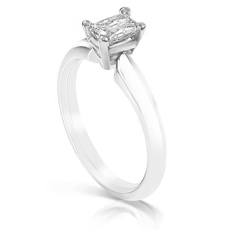 0.35-1.50 CT Radiant Cut Diamonds - Solitaire Ring - Primestyle.com