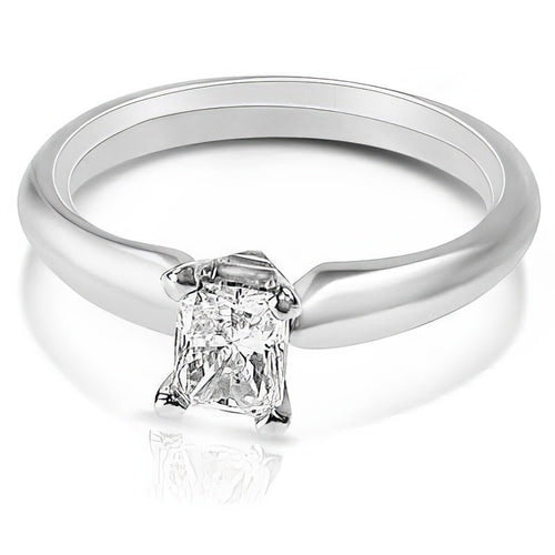 0.35-1.50 CT Radiant Cut Diamonds - Solitaire Ring - Primestyle.com