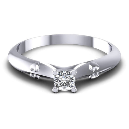 0.35-1.50 CT Round Cut Diamonds - Solitaire Ring - Primestyle.com