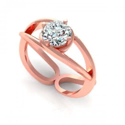 0.35-1.50 CT Round Cut Diamonds - Solitaire Ring - Primestyle.com