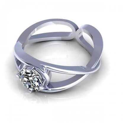 0.35-1.50 CT Round Cut Diamonds - Solitaire Ring - Primestyle.com