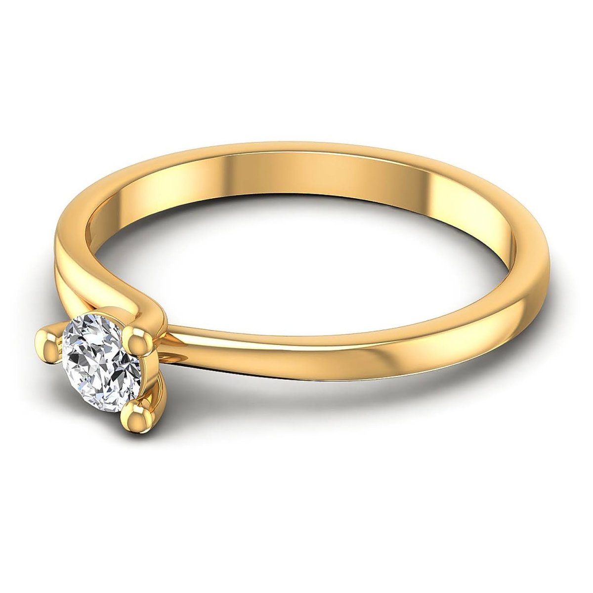 0.35-1.50 CT Round Cut Diamonds - Solitaire Ring - Primestyle.com