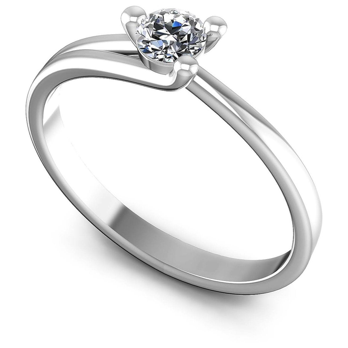 0.35-1.50 CT Round Cut Diamonds - Solitaire Ring - Primestyle.com