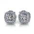0.35-2.10 CT Round & Cushion Cut Diamonds - Stud Earrings - Primestyle.com