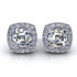 0.45-2.20 CT Round & Ascher Cut Diamonds - Stud Earrings - Primestyle.com