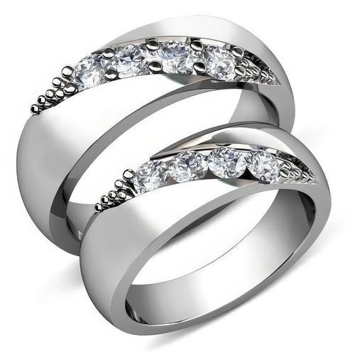 0.45 CT Round Cut Diamonds - Wedding Set - Primestyle.com