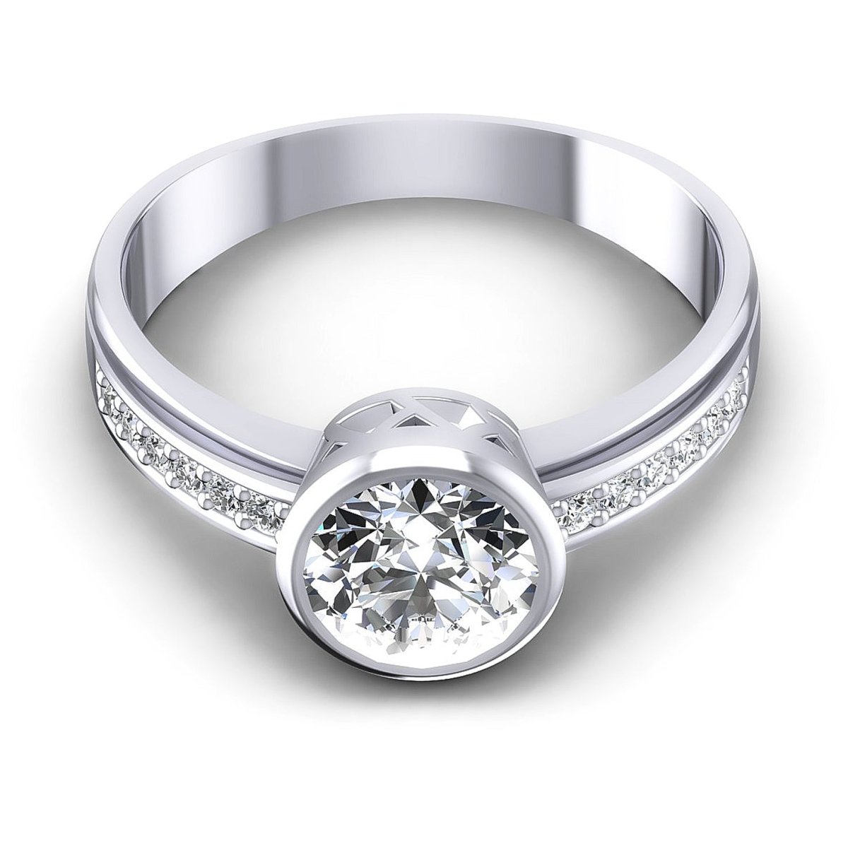 0.50-1.65 CT Round Cut Diamonds - Engagement Ring - Primestyle.com