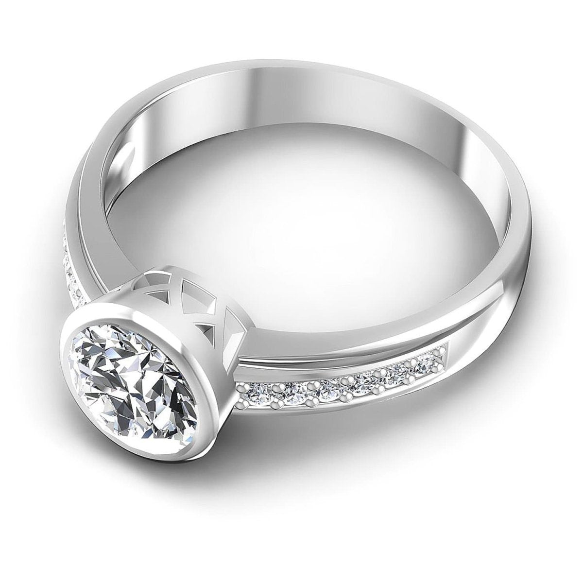 0.50-1.65 CT Round Cut Diamonds - Engagement Ring - Primestyle.com