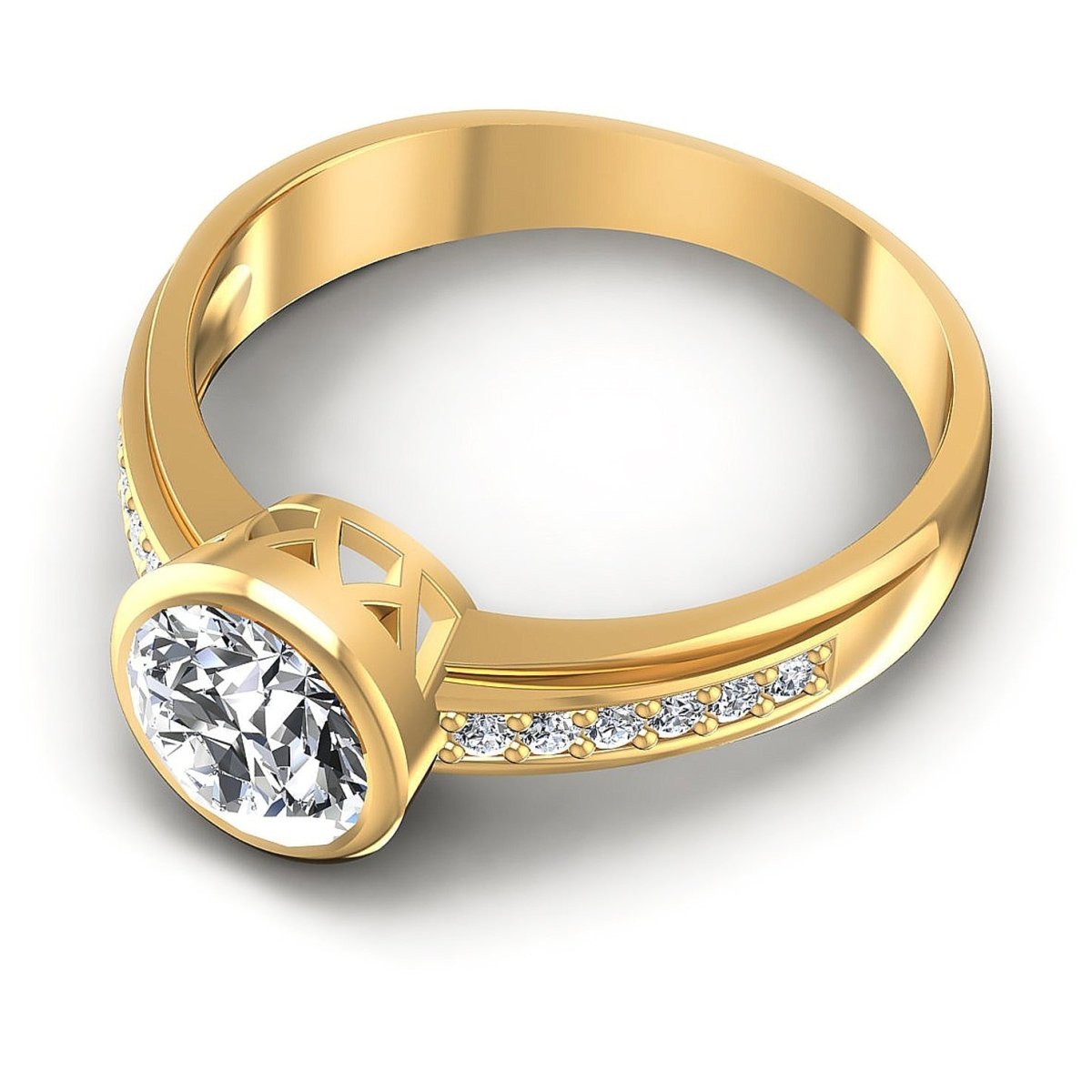 0.50-1.65 CT Round Cut Diamonds - Engagement Ring - Primestyle.com