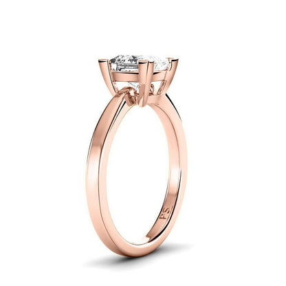 0.50-3.00 CT Princess Cut Lab Grown Diamonds - Solitaire Ring - Primestyle.com