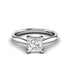 0.50-3.00 CT Princess Cut Lab Grown Diamonds - Solitaire Ring - Primestyle.com