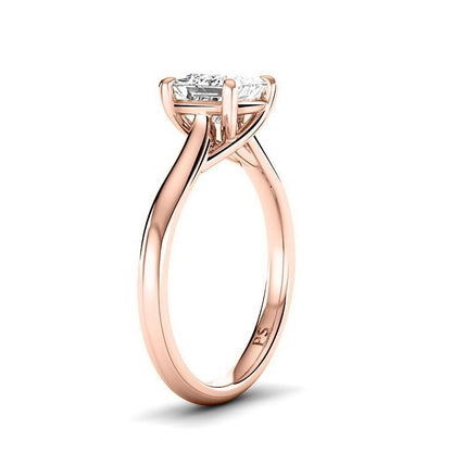 0.50-3.00 CT Princess Cut Lab Grown Diamonds - Solitaire Ring - Primestyle.com