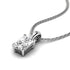 0.50-3.00 CT Radiant Cut Lab Grown Diamonds - Solitaire Pendant - Primestyle.com