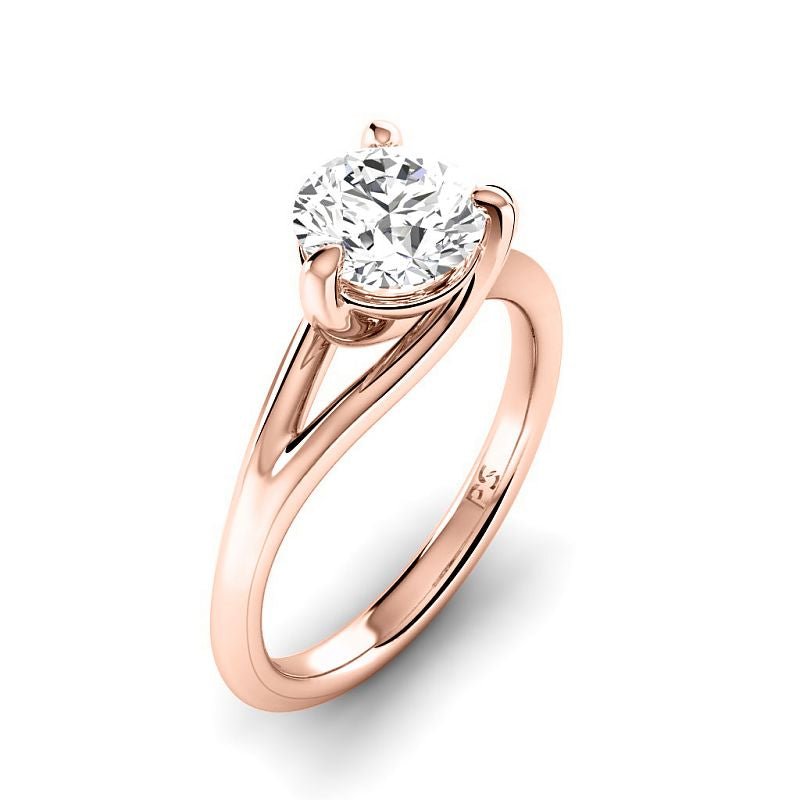 0.50-3.00 CT Round Cut Lab Grown Diamonds - Solitaire Ring - Primestyle.com