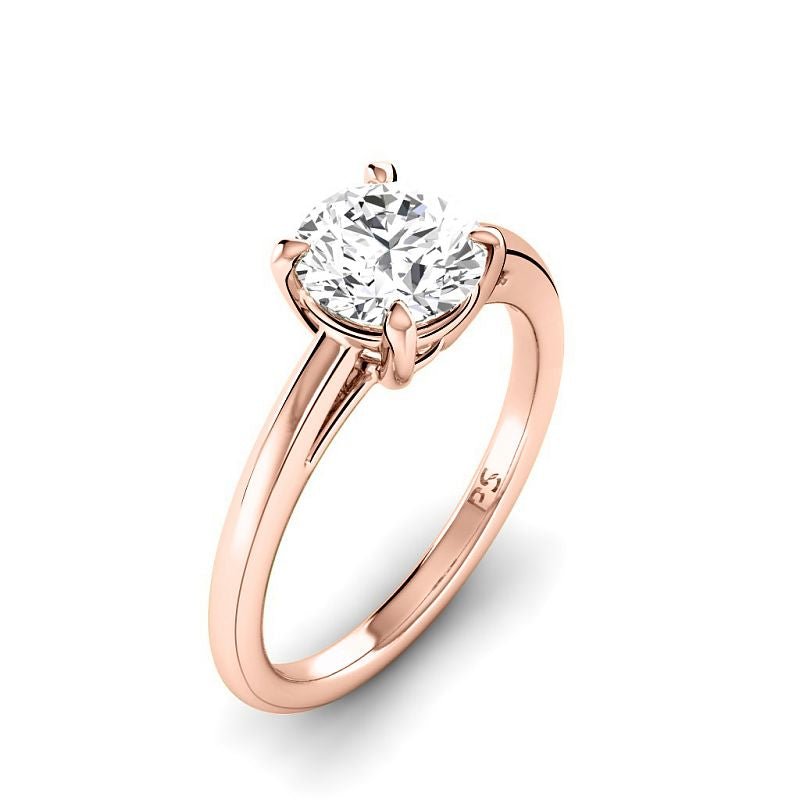 0.50-3.00 CT Round Cut Lab Grown Diamonds - Solitaire Ring - Primestyle.com