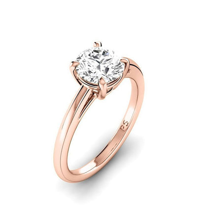 0.50-3.00 CT Round Cut Lab Grown Diamonds - Solitaire Ring - Primestyle.com