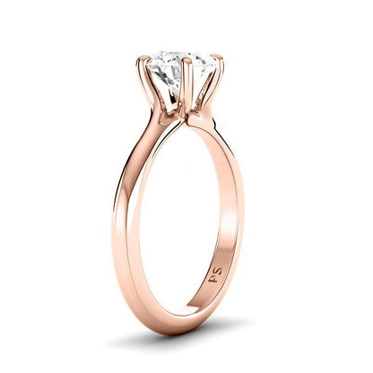 0.50-3.00 CT Round Cut Lab Grown Diamonds - Solitaire Ring - Primestyle.com