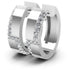 0.50 CT Round Cut Diamonds - Hoop & Drop Earrings - Primestyle.com