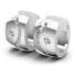 0.50 CT Round Cut Diamonds - Hoop & Drop Earrings - Primestyle.com