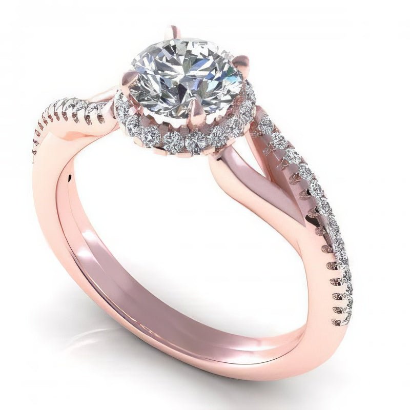 0.60-1.75 CT Round Cut Diamonds - Engagement Ring - Primestyle.com