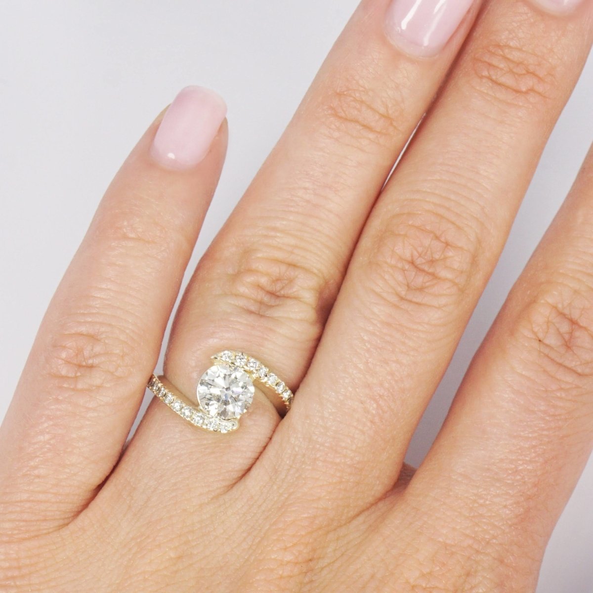 0.65-1.80 CT Round Cut Diamonds - Engagement Ring - Primestyle.com