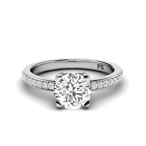 0.65 - 6.15 CT Round Cut Diamonds - Engagement Ring - Primestyle.com