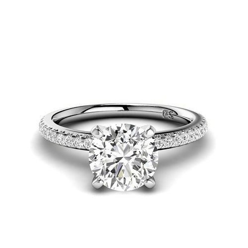 0.70 - 6.20 CT Round Cut Diamonds - Engagement Ring - Primestyle.com