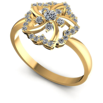 0.70 CT Round Cut Diamonds - Fashion Ring - Primestyle.com