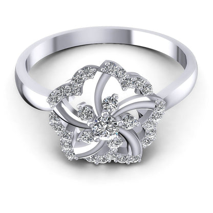 0.70 CT Round Cut Diamonds - Fashion Ring - Primestyle.com