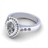 0.73-1.88 CT Round & Pear Cut Diamonds - Engagement Ring - Primestyle.com