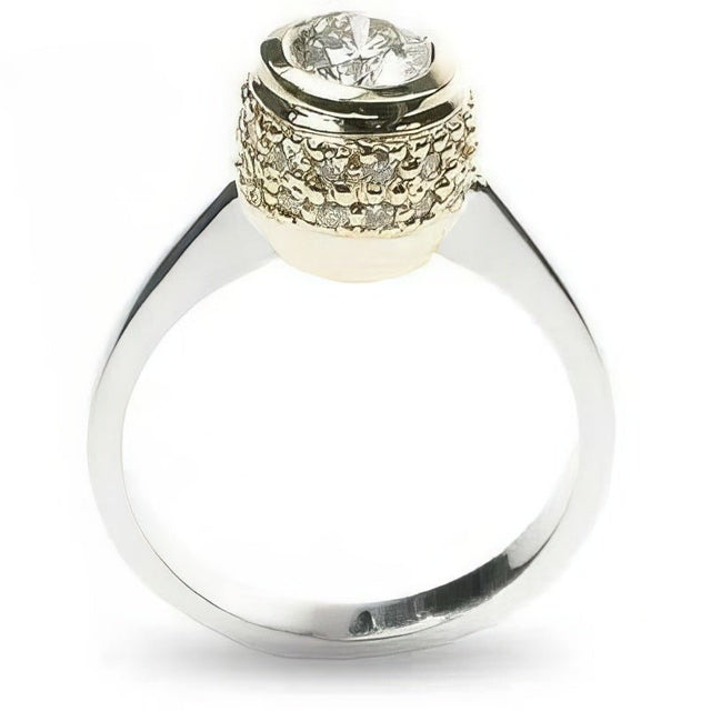 0.75-1.90 CT Round Cut Natural Diamonds - Solitaire Rings