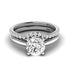 0.75-3.25 CT Round Cut Lab Grown Diamonds - Bridal Set - Primestyle.com