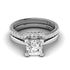 0.75-3.25 CT Round & Princess Cut Lab Grown Diamonds - Bridal Set - Primestyle.com
