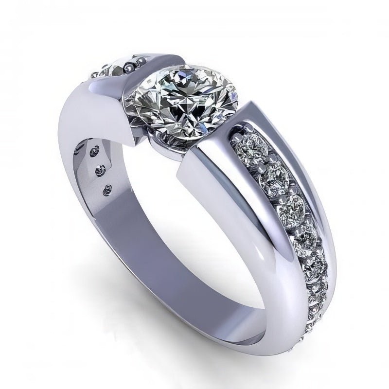 0.85-2.00 CT Round Cut Diamonds - Engagement Ring - Primestyle.com