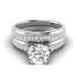 0.90-3.40 CT Round Cut Lab Grown Diamonds - Bridal Set - Primestyle.com