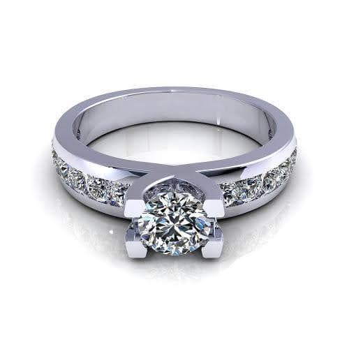 0.95-2.10 CT Round Cut Diamonds - Engagement Ring - Primestyle.com