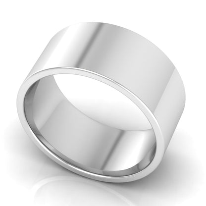 1.0 mm Comfort Fit Plain Wedding Band in 14KT, 18KT &amp; Platinum - Primestyle.com