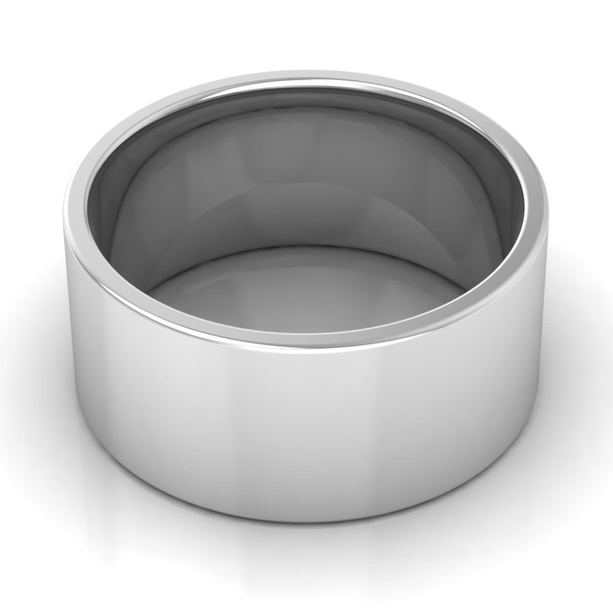 1.0 mm Comfort Fit Plain Wedding Band in 14KT, 18KT &amp; Platinum - Primestyle.com