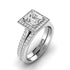 1.00-3.50 CT Round & Princess Cut Lab Grown Diamonds - Bridal Set - Primestyle.com