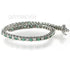 1.00-6.00 CT Round Cut Green Emeralds & Diamonds - Color Stones Bracelet - Primestyle.com