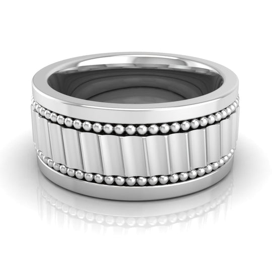 10.0 mm Plain Wedding Band in 14KT, 18KT & Platinum