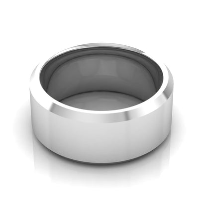 10.0 mm Plain Wedding Band in 14KT, 18KT &amp; Platinum - Primestyle.com