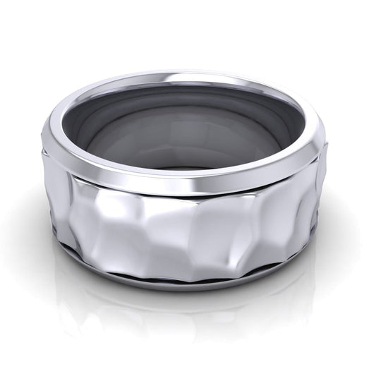 10.0 mm Plain Wedding Band in 14KT, 18KT & Platinum